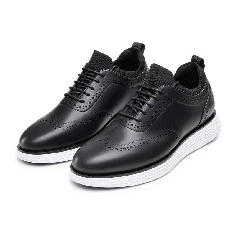 Men's Dress Sneakers Oxfords Casual Wingtip Brogue Comfortable Breathable Shoes