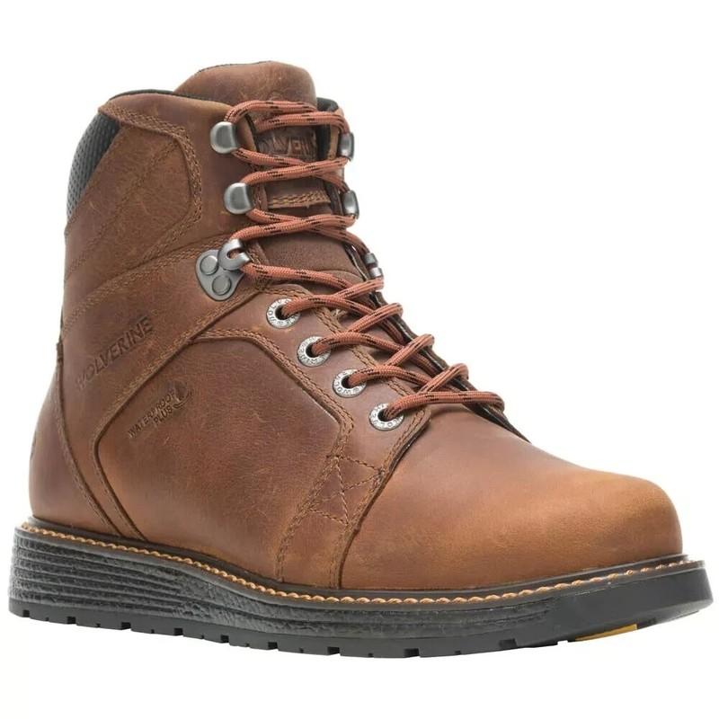 Men's Hellcat Wedge Safety Boots - Tobacco W211001 100% Original Brand New