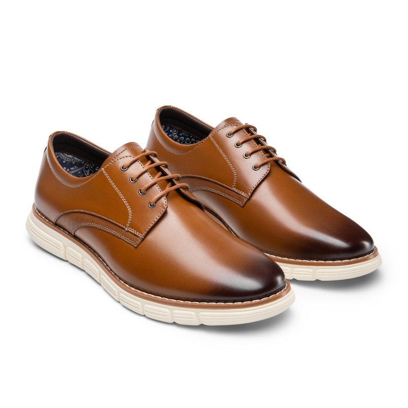 Men's Lightweight Crossflex Dress Sneakers Casual Oxford Formal Shoes