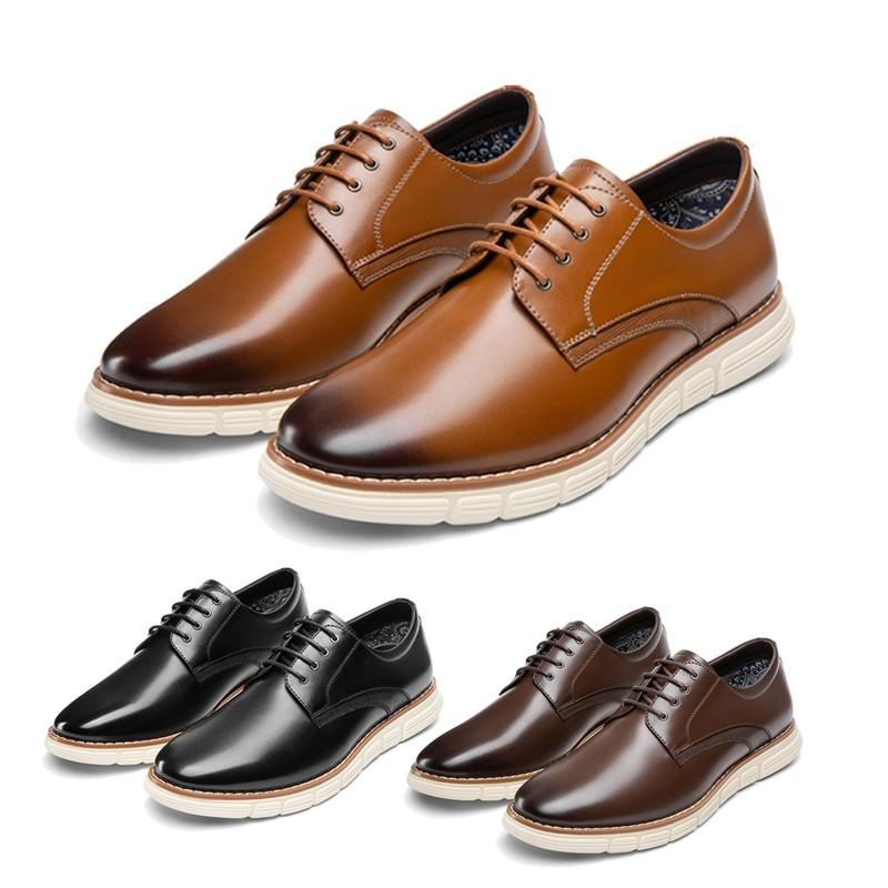 Men's Lightweight Crossflex Dress Sneakers Casual Oxford Formal Shoes