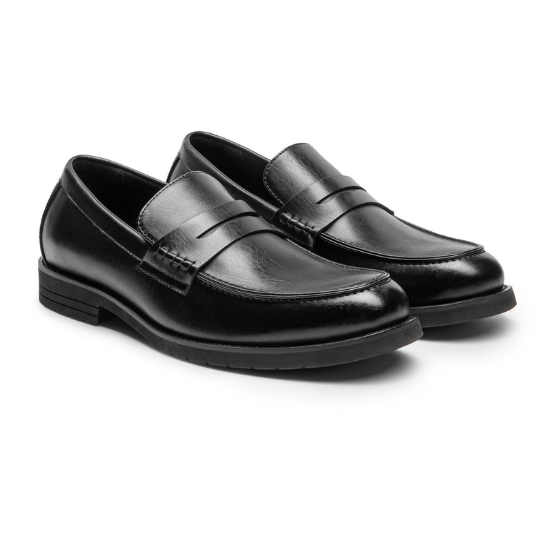 Men's Lightweight Dress Slip-on Penny Loafers Business Formal Shoes