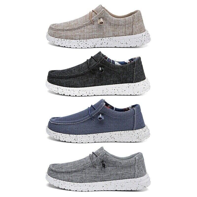 Men's Lightweight Stretch Loafers Breathable Casual Slip-on Sneakers Shoes Size