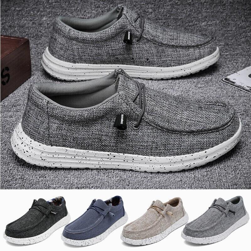 Men's Lightweight Stretch Loafers Breathable Casual Slip-on Sneakers Shoes Size