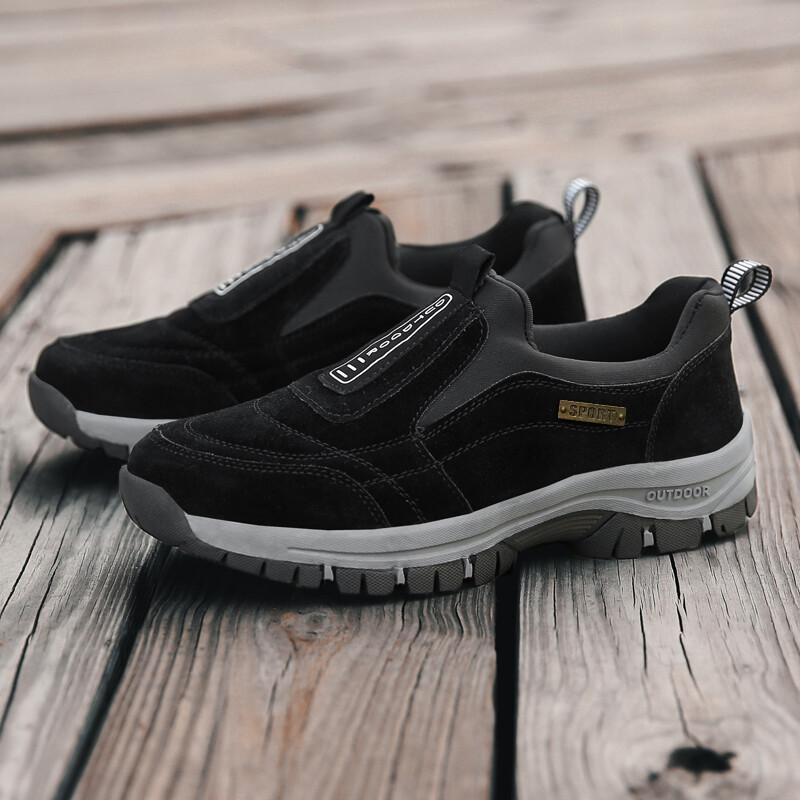 Men's Loafer Slip On Athletic Shoes Casual Walking Sneakers Outdoor Sports