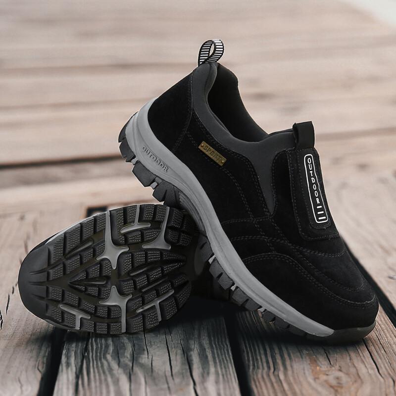 Men's Loafer Slip On Athletic Shoes Casual Walking Sneakers Outdoor Sports