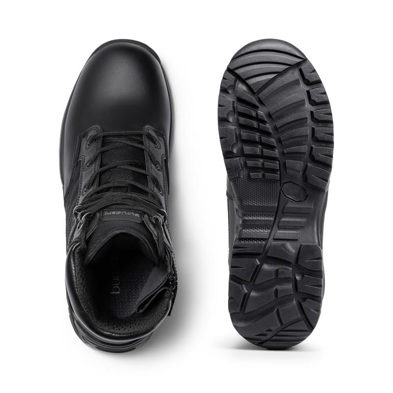 Men's Military Combat Boots Tactical Work Boots Outdoor Side Zipper Shoes