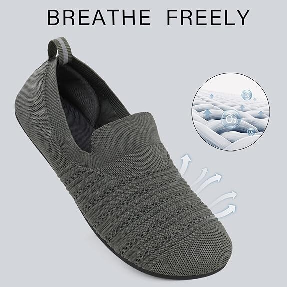 Men's Portable Ultra Light Stretch House Slippers Soft Sole Slip On Quick-Dry