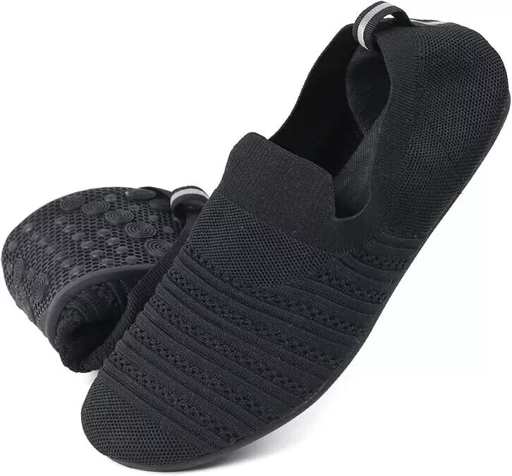 Men's Portable Ultra Light Stretch House Slippers Soft Sole Slip On Quick-Dry
