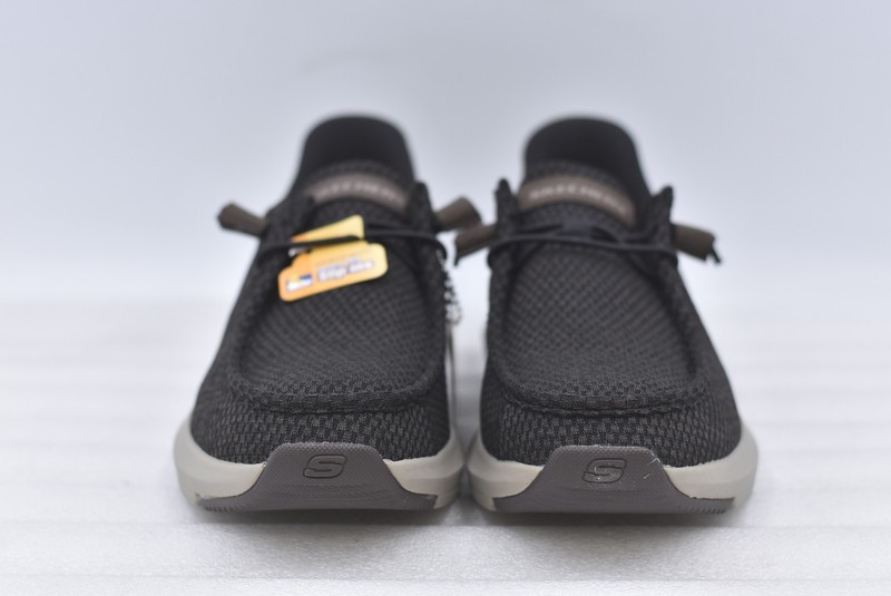 Men's Skechers Parson Arcadian Slip-In Slip-In Sneaker Brown Size 11 205343