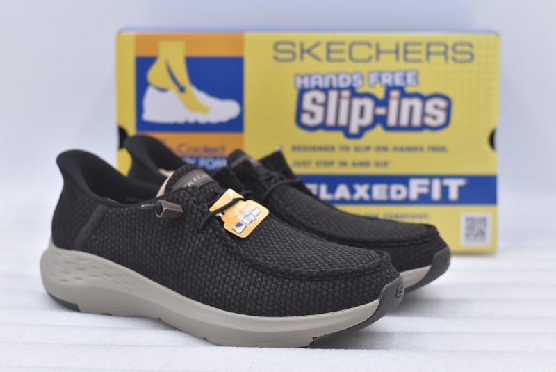 Men's Skechers Parson Arcadian Slip-In Slip-In Sneaker Brown Size 11 205343