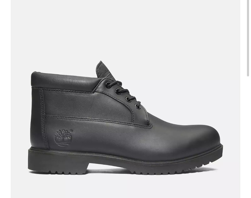 Men’s Timberland Waterproof 1973 Newman Chukka TBL BLACK FULL GRAIN PREMIUM NEW