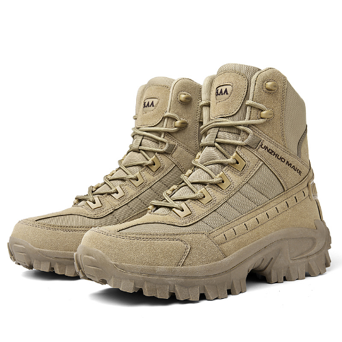 Men Winter Waterproof Army Boots Desert Military Tactical Boots Safty Work Shoes