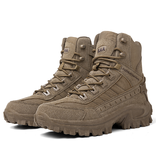 Men Winter Waterproof Army Boots Desert Military Tactical Boots Safty Work Shoes