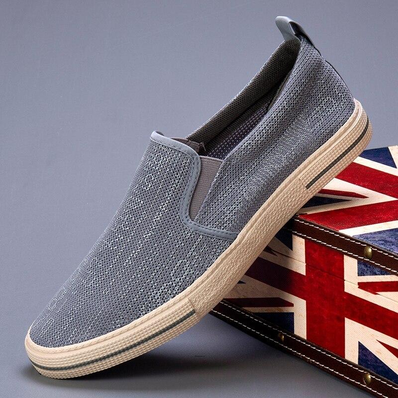 Mens Casual Shoes Lightweight Moccasins Fashion Slip On Loafers Driving Shoes