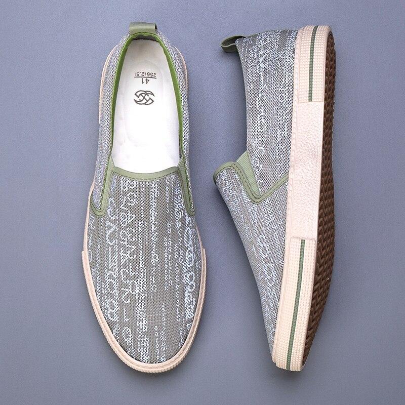 Mens Casual Shoes Lightweight Moccasins Fashion Slip on Loafers Driving Shoes