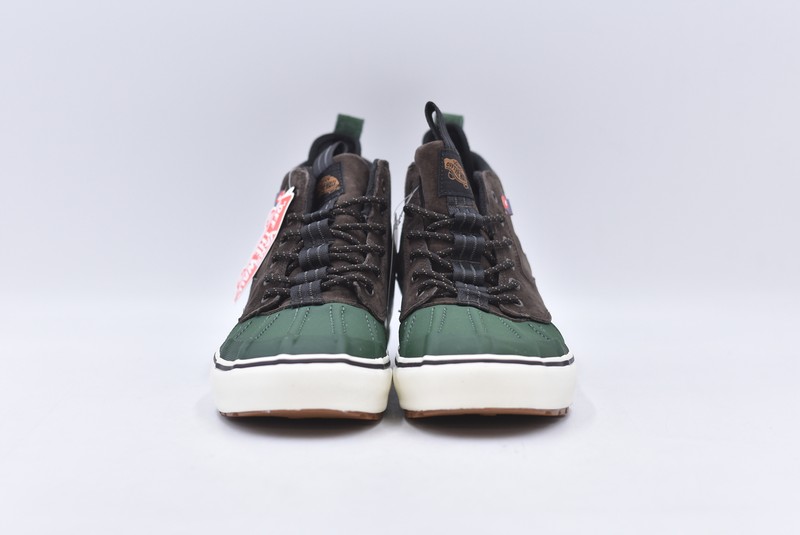 Mens Vans Sk8-HI Del Pato MTE-2 All Weather Shoes Brown Green Size 10 Skate