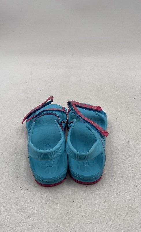 Merrell Girls Blue Pink ML Hydro Drift Strappy Open Toe Hiking Sandals Size 4