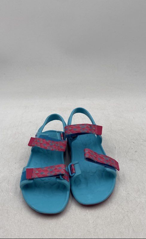 Merrell Girls Blue Pink ML Hydro Drift Strappy Open Toe Hiking Sandals Size 4