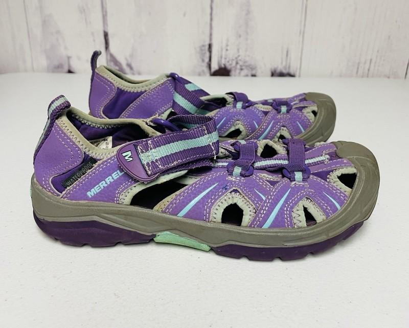 Merrell Hydro H2O Hiker Purple Waterproof Kids Sandals Shoes Size 2M