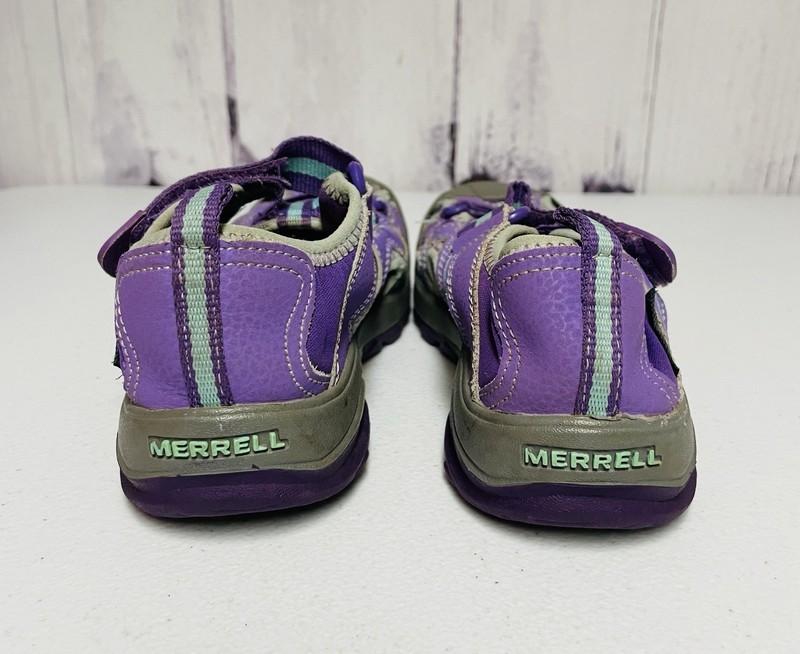 Merrell Hydro H2O Hiker Purple Waterproof Kids Sandals Shoes Size 2M