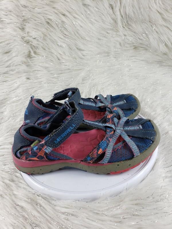 Merrell Hydro Monarch Water Sandal For Girls Navy Blue Size 1 W US Big Kid