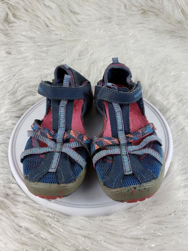 Merrell Hydro Monarch Water Sandal For Girls Navy Blue Size 1 W US Big Kid