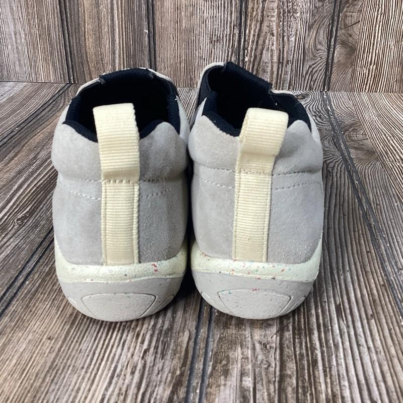 Merrell Jungle Moc White Suede Slip On Outdoor Comfort Shoes Boys Youth Size 4.5