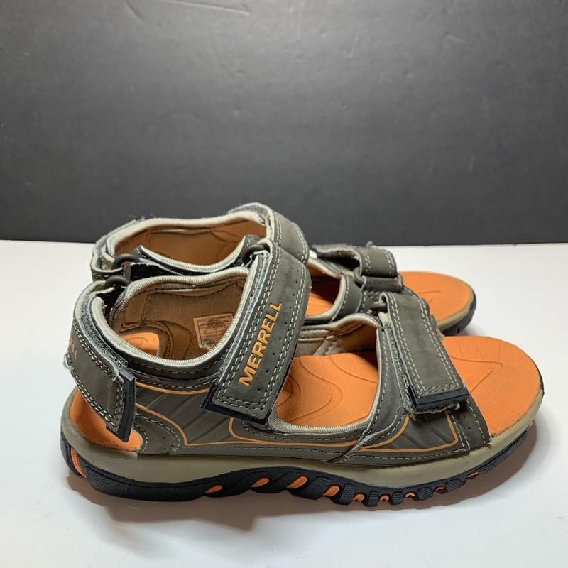 Merrell Sandals Kids-Junior Size US 2 Orange Brown
