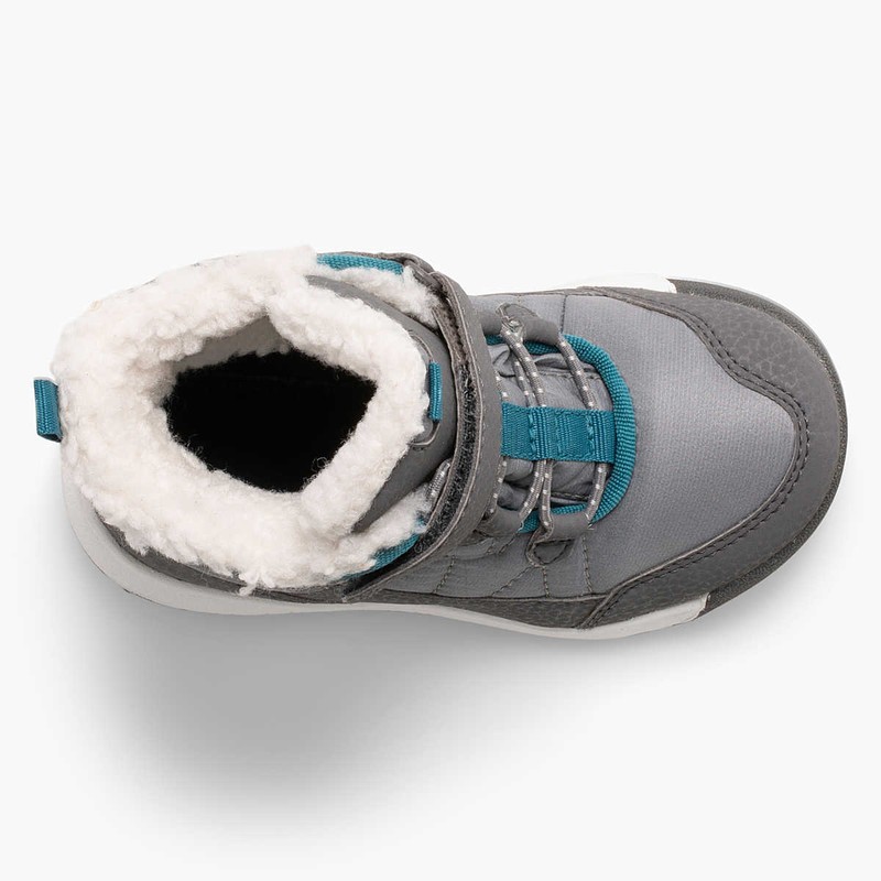 Merrell Snow Crush 3.0 JR Waterproof Winter Boot Toddler Girls' 5 Gray 166132