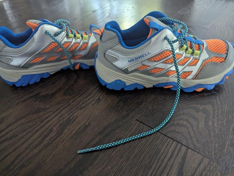 Merrill Boys Hiking Shoes Low Top Size 13.5 Youth