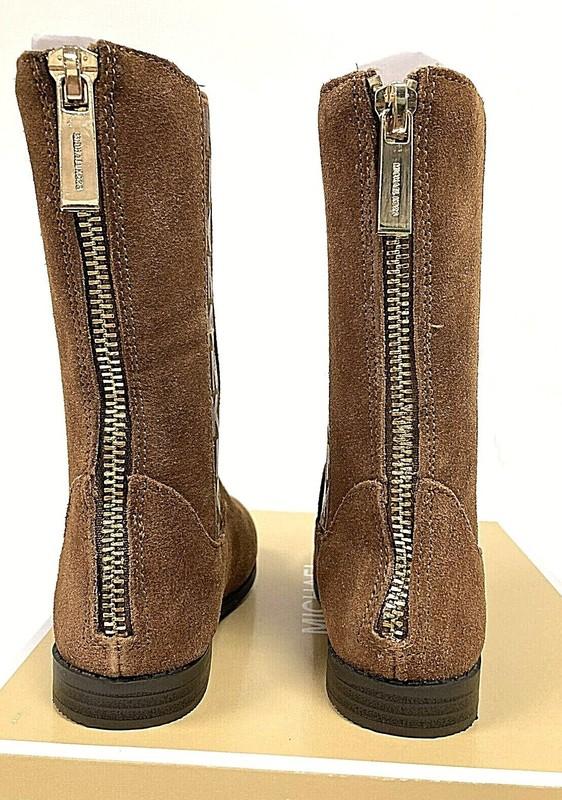 Michael Kors Girls' Emma Chey Suede Logo Detail Boots Toddler/Child Choose Size