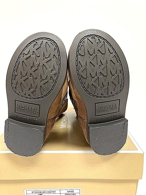 Michael Kors Girls' Emma Chey Suede Logo Detail Boots Toddler/Child Choose Size