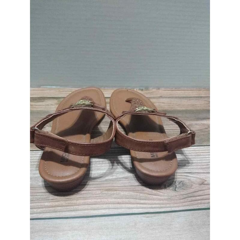 Michael Kors Leather Thong Sandals Size 2 Girls
