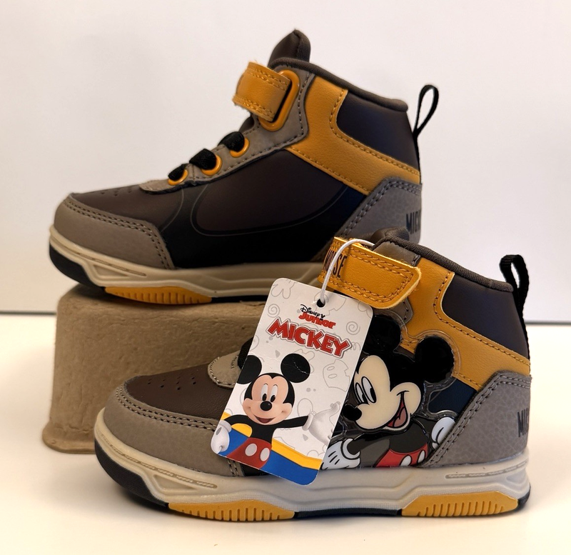 Mickey Mouse Kids' Hiking Outdoor Winter Boots Toddler Boys Shoes Size 7c NWT