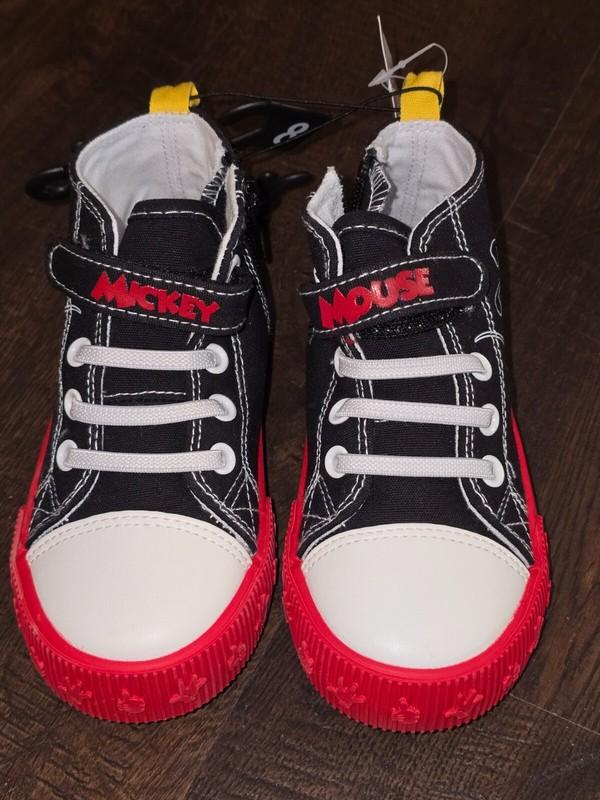 Mickey Mouse Toddler Hi High Top Sneakers Pluto Sz 10 11 12 NEW NWT Shoes
