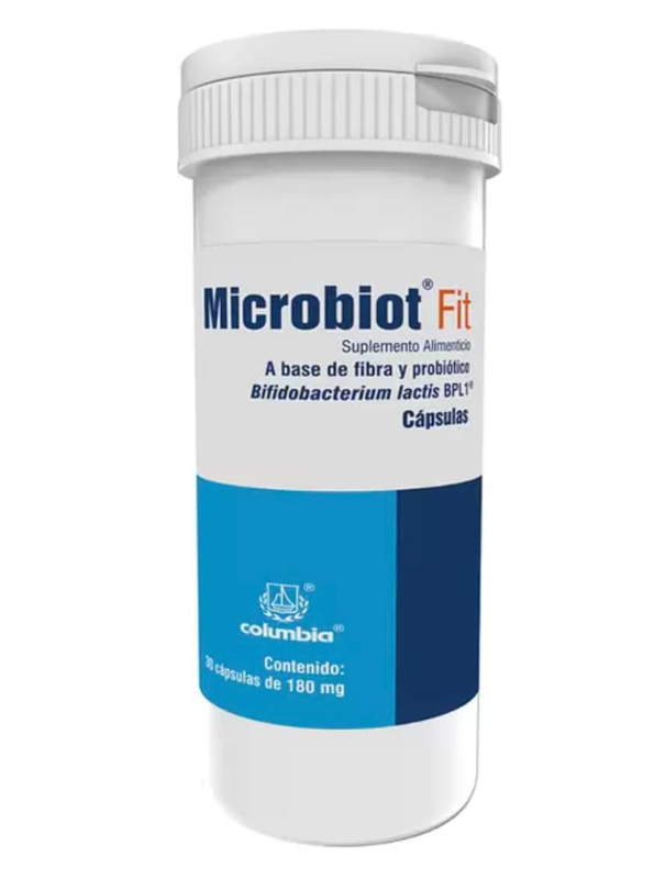 Microbiot Fit BPL-1 Bifidobacterium Lactis 30 Capsules - 1 Month Supply