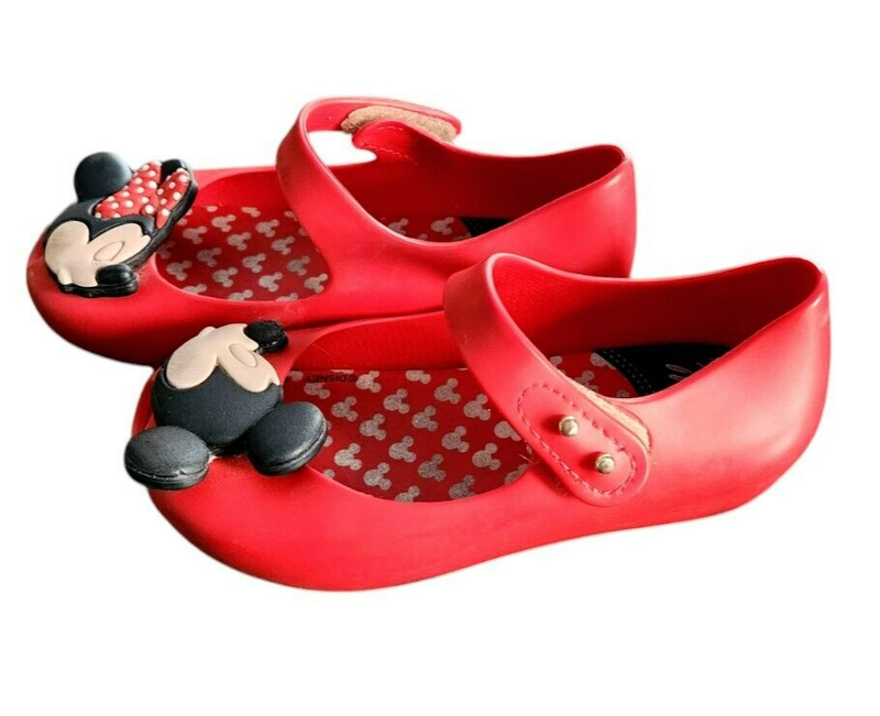 Mini Melissa Micky And Mini Shoes Size 9