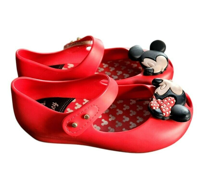 Mini Melissa Micky And Mini Shoes Size 9