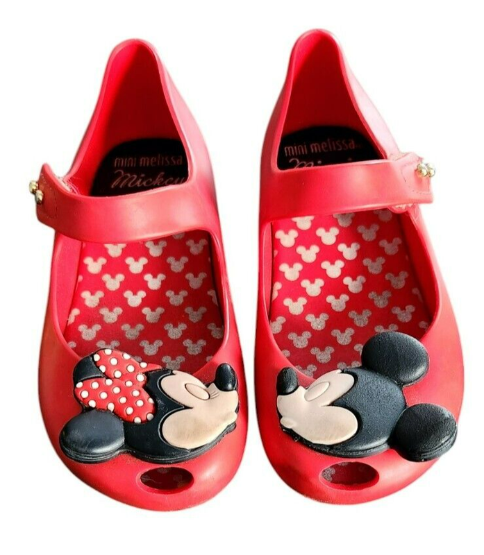 Mini Melissa Micky and Mini Shoes Size 9