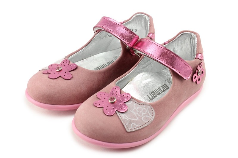 Minimen Girls Mary Jane Leather Orthopedic Shoes