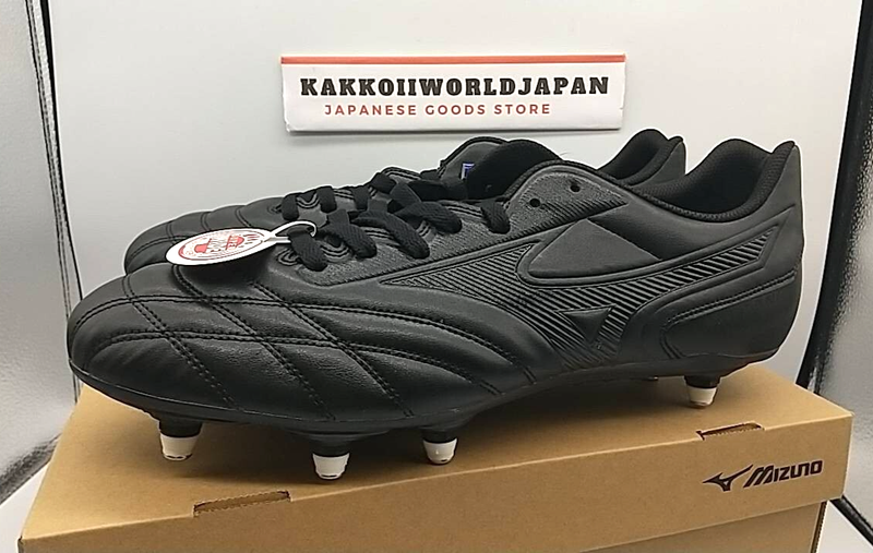 MIZUNO Rugby Football Cleats WAITANGI II CL Black R1GA200100 Super Wide NEW