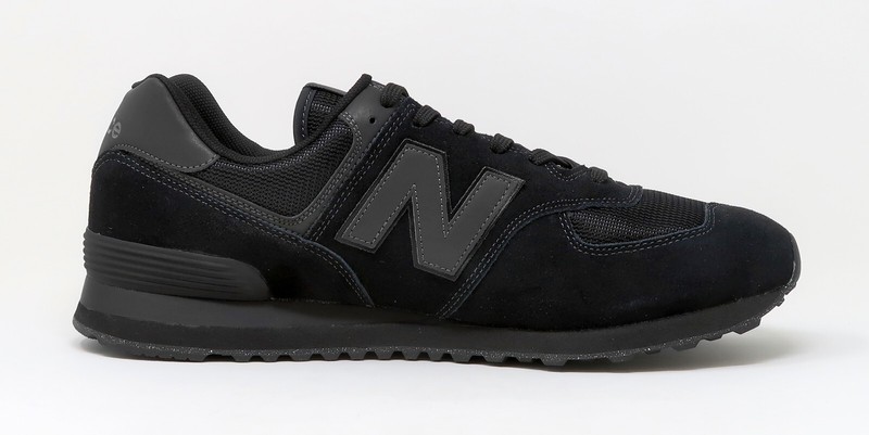 [ML574EVE] New Balance Men's 574 Core Classic Shoes Sneakers - Black/Black