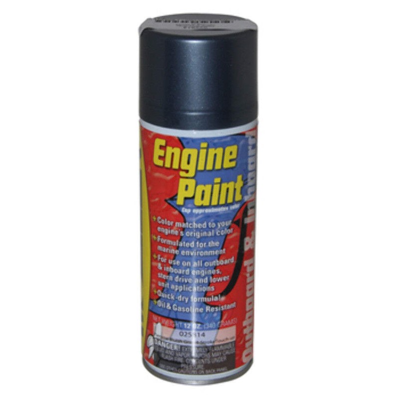 Moeller Marine 025814 Motor Paint For Yamaha Blue Grey Gray Outboard Engine