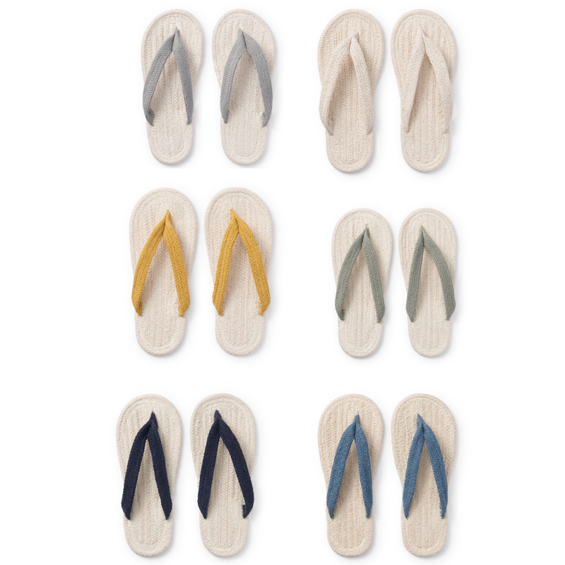 MUJI Cotton Room Sandals Thong type Select Size & Color