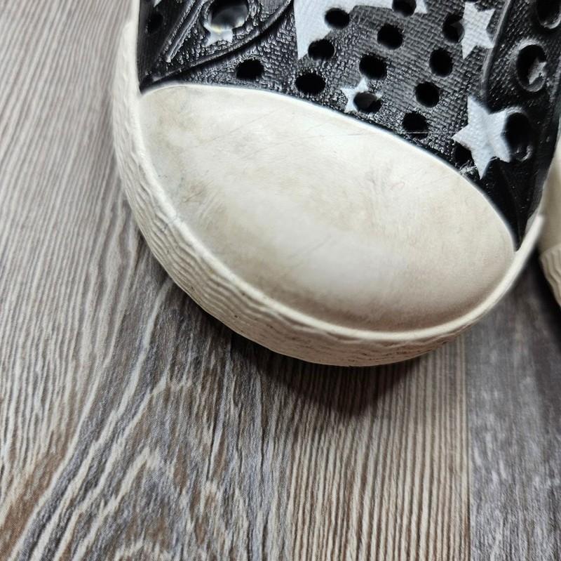 Native Shoes Jefferson Sneakers Black With White Stars Size C4