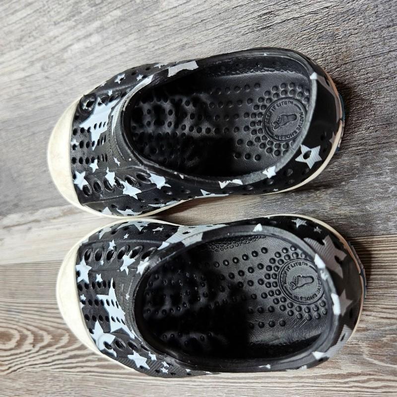 Native Shoes Jefferson Sneakers Black With White Stars Size C4