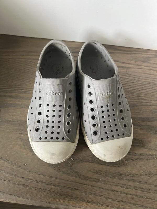 Native Toddler Boys Lot Of 2 Gray & Camo Shoes Size C10