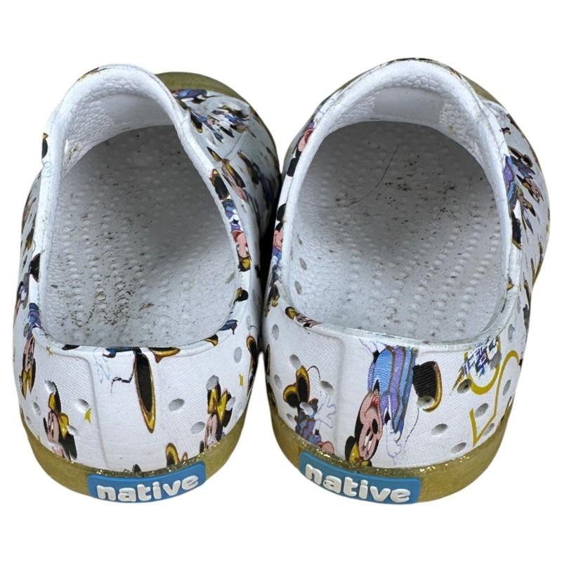 Native X Disney Minnie All Over Print Jefferson Shoes Toddler Size C 6