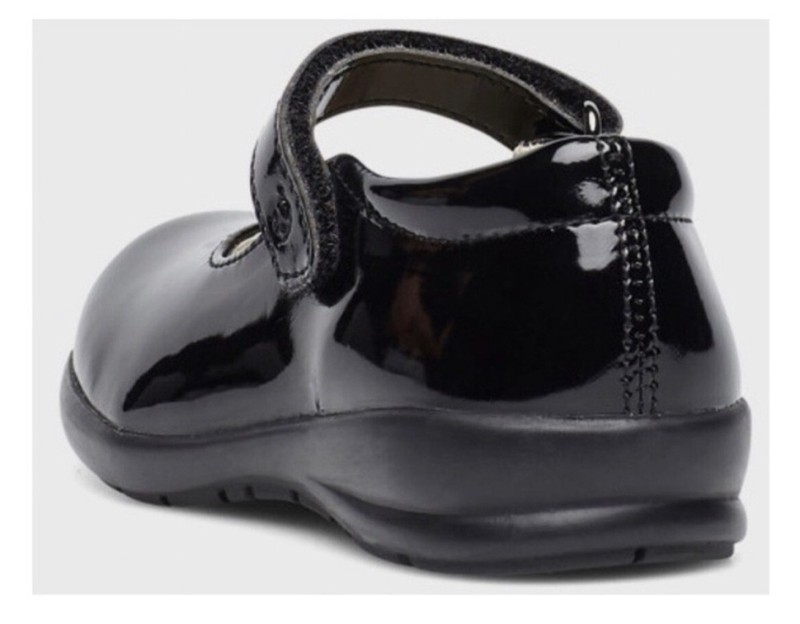 Naturino Catania Black Patent Leather Girls Mary Jane - Size 2