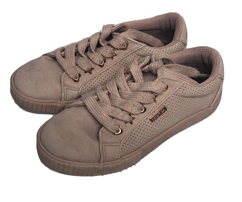 Nautica Girls 8VW6 Athletic Shoes Pink Size 13 Lace Up Sneakers
